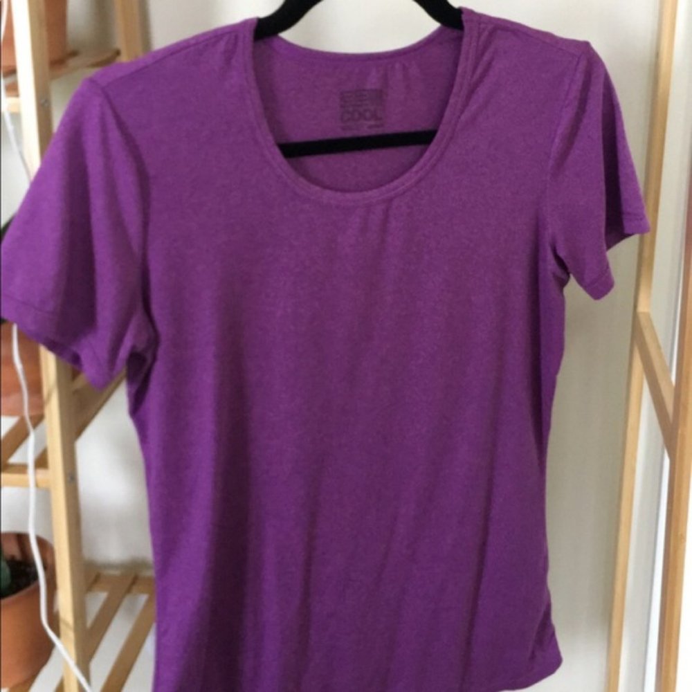 Purple Athletic Shirt